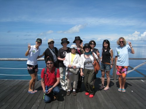 * Dive Shop "Poseidon" with Michelle & Sally